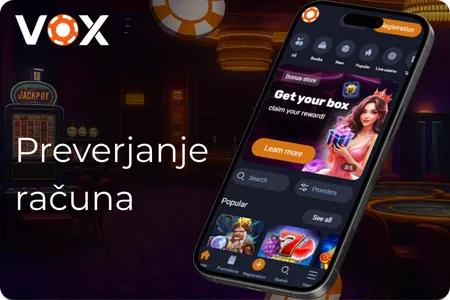 Vox Casino preverjanje računa