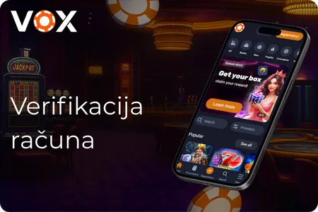 Vox Casino provjera računa