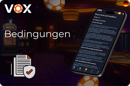 Vox Casino Bedingungen