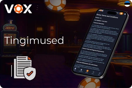 Vox Casino tingimused