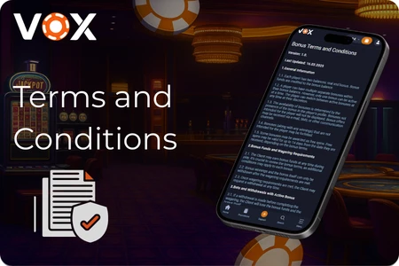 Vox Casino Terms and Conditions